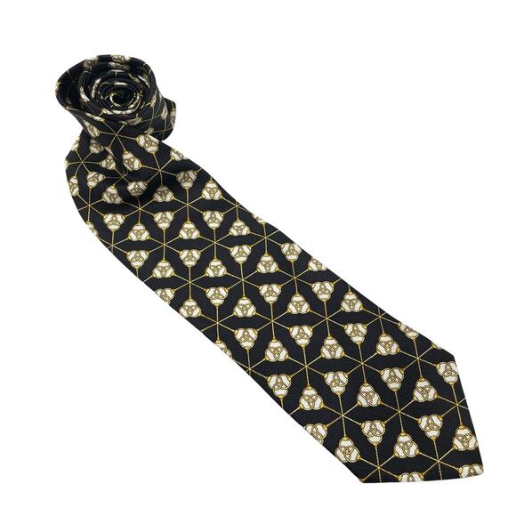Versus Versace Silk Classic Tie - Picture 2 of 9